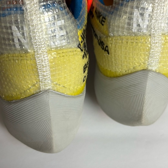 Nike Tour Yellow Vapor Max x Off White Women's Sneakers - Size 6 - Picture 14 of 16